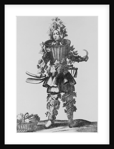 Symbolic Illustration of Grape Grower by Anonymous