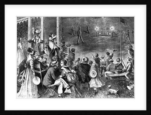 Fireworks in the Country by Anonymous