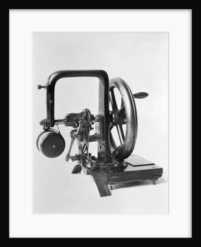 First Sewing Machine Developed by Elias Howe