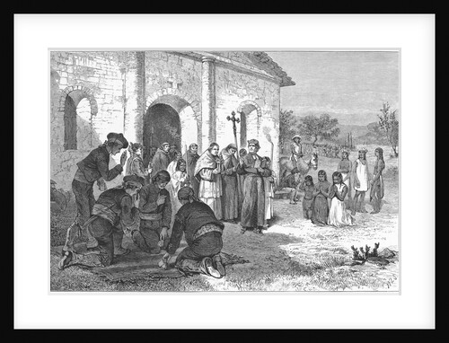 Priest Leading Procession by Anonymous