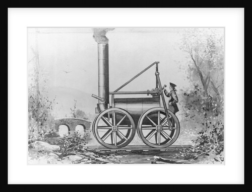 Trevithick's Locomotive of 1808 by Anonymous