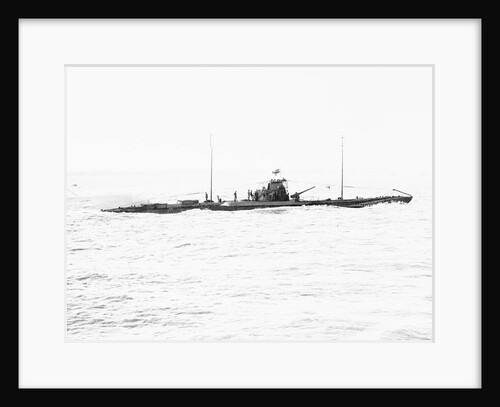 German Submarine on Raid in Atlantic by Anonymous