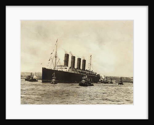 The Luxury Liner Lusitania by Anonymous