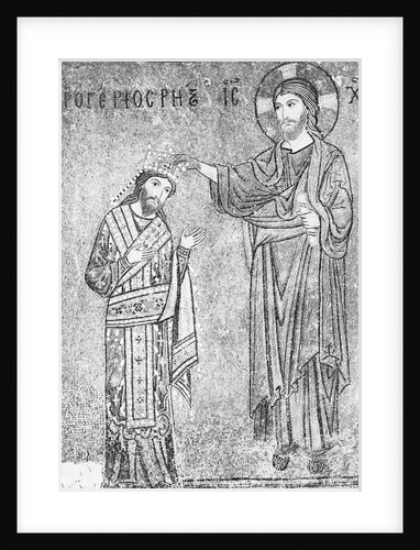 Christian Depiction with King Roger II by Anonymous
