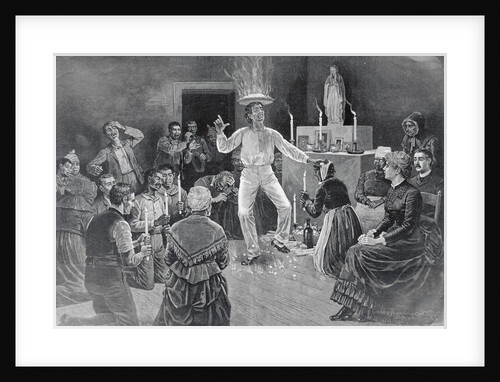 Man Performing Voodoo Dance by Anonymous
