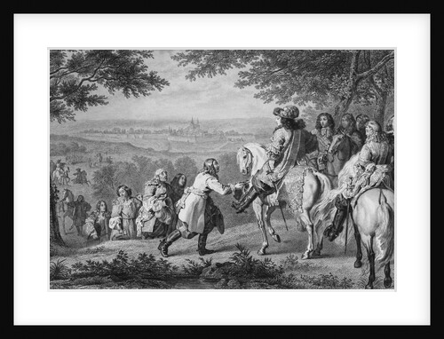 Louis XIV Receiving Key to City by Anonymous