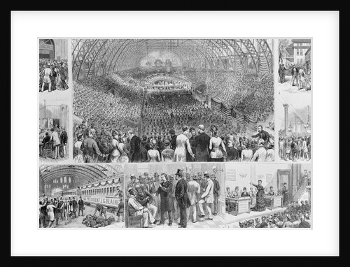 Scenes of 1880 Republican Convention by Anonymous