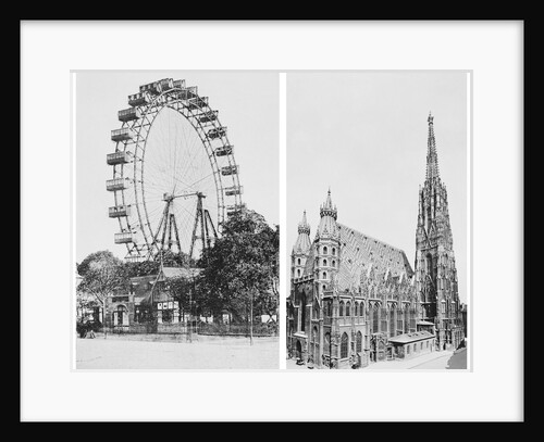 Ferris Wheel and St. Stephen's by Anonymous