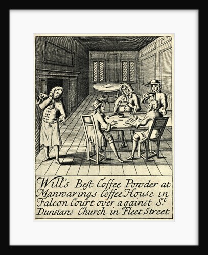 Scene in Coffee Shop by Anonymous