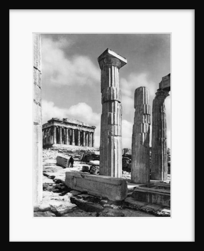 View Of Propylaes And Parthenon by Anonymous