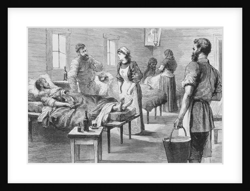 Doctors and Nurses Attending to Patients by Anonymous