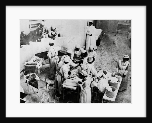 Operating Room Scene at Johns Hopkins Hospital by Anonymous