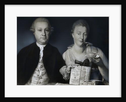 Leopold Auenbrugger Von Auenbrugg with Wife by Anonymous