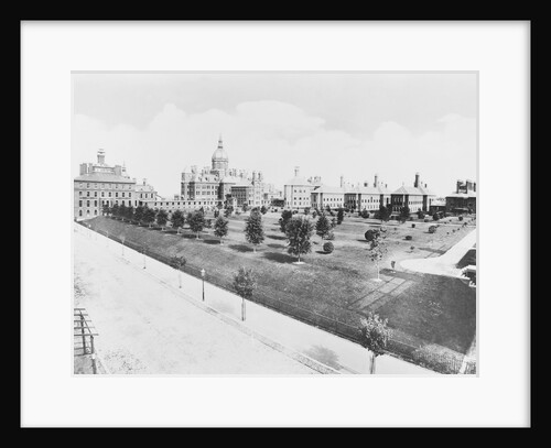 Exterior of Johns Hopkins Hospital in Baltimore by Anonymous