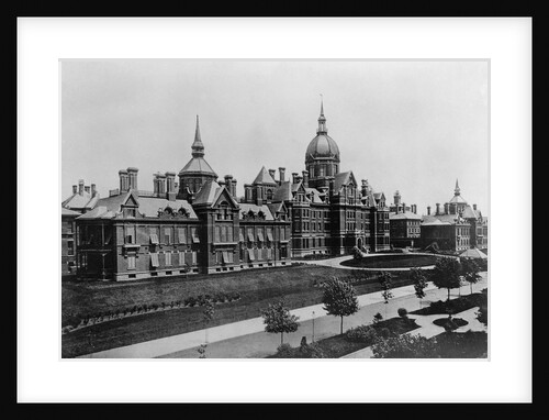 Exterior View of Hospital by Anonymous