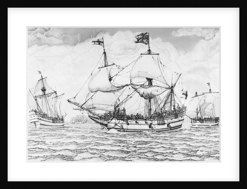 British Merchant Ships Sailing by Anonymous
