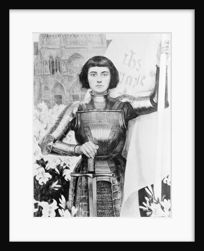 Joan of Arc in Armor by Anonymous