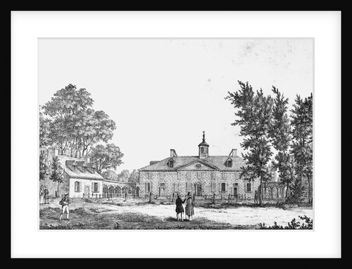 Exterior of George Washington's Estate by Anonymous