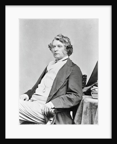 Portrait of Senator Charles Sumner Reposed by Anonymous