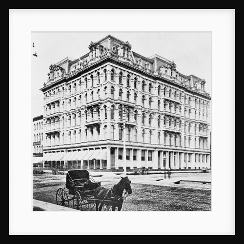 Original Marshall Field Building Before Great Chicago Fire by Anonymous