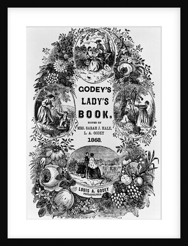 Title Page From Godey's Lady's Book by Anonymous