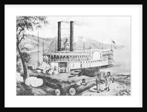 Mississippi Steamboat by Anonymous