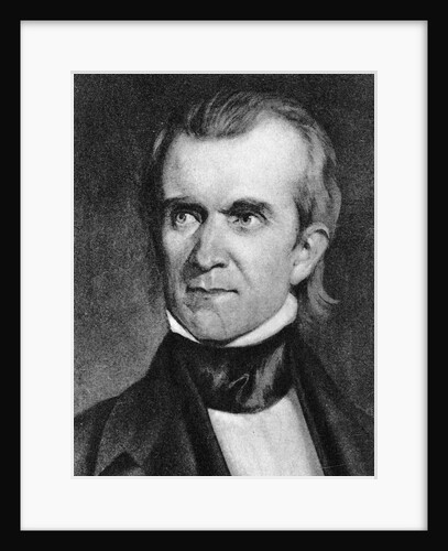 Portrait of President James Knox Polk by Anonymous