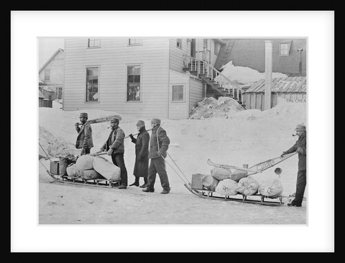 Men Heading for Yukon for Gold Rush by Anonymous