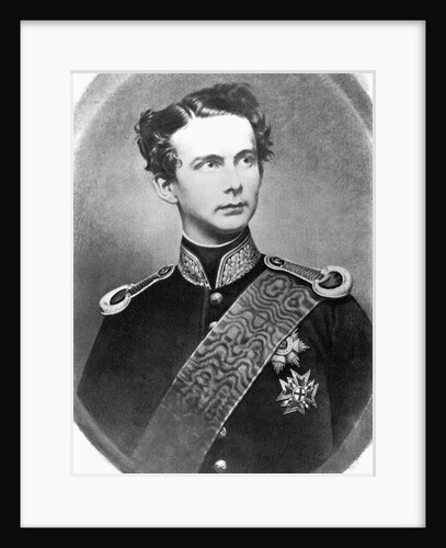 King Ludwig Ii Of Bavaria by Anonymous