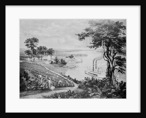Southern Plantation Scene by Anonymous