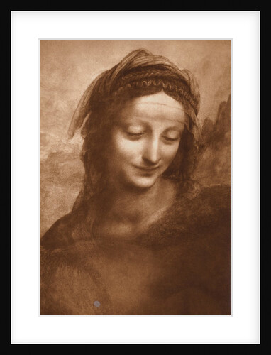Portrait of St. Anne by Leonardo da Vinci