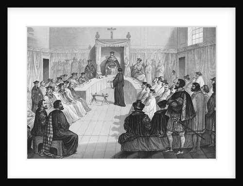 Illustration Depicting Inquisition Council by Anonymous