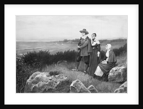 Family in Puritan Clothing by Anonymous