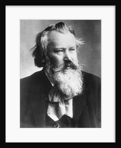 Composer Johannes Brahms in Suit by Anonymous