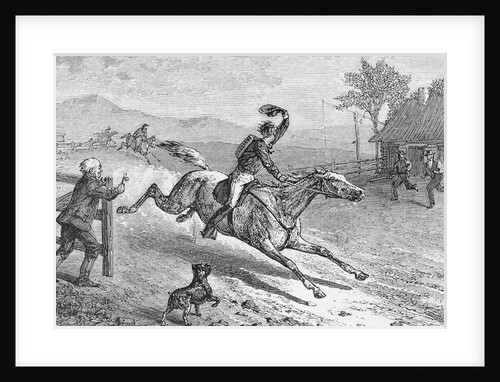 Pony Express Mail Carrier by Anonymous