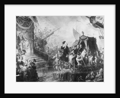 George Washington Arriving for his Inauguration by Anonymous