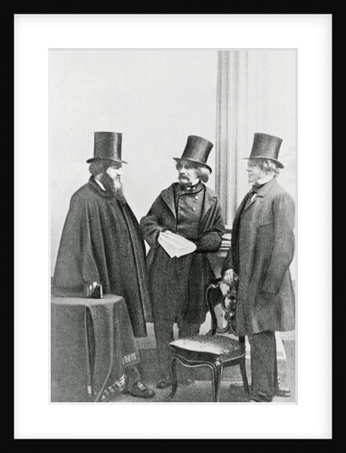 Nathaniel Hawthorne with His Publishers by Anonymous