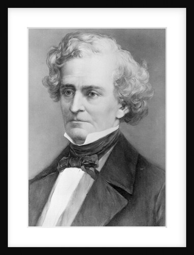 Illustrated Portrait of Hector Berlioz by Anonymous