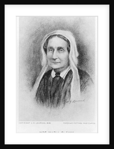 Portrait of Maria Clemm by Anonymous