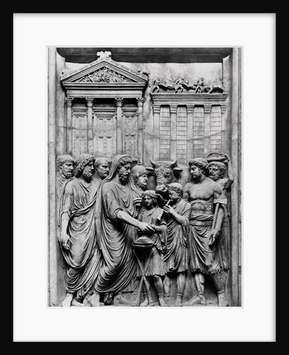 Marcus Aurelius with Entourage by Anonymous