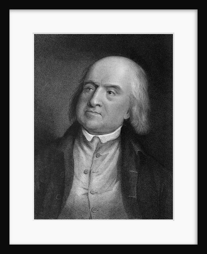 Portrait of English Jurist and Philosopher Jeremy Bentham by Anonymous