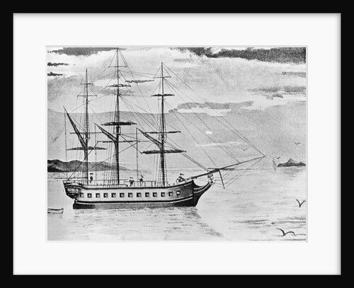 The Resolution Sailing Ship by Anonymous