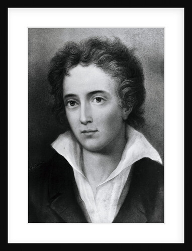 Engraving After Percy Shelley by George Clint
