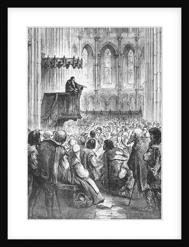 Large Audience During John Calvin Speech by Anonymous