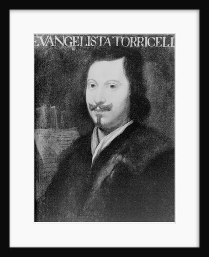 Portrait of Evangelista Torricelli by Anonymous