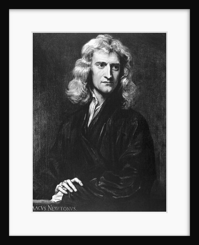 Portrait of Sir Isaac Newton by Godfrey Kneller