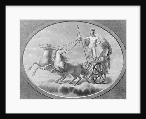 Mars Riding in Horsedrawn Carriage by Anonymous
