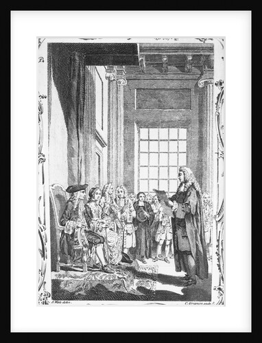 English Bill of Rights Read to William and Mary by Anonymous