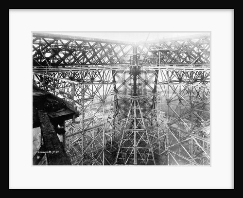 Construction Phase of Eiffel Tower by Anonymous