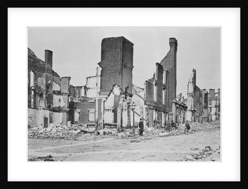 Ruins of Richmond, Virginia by Anonymous